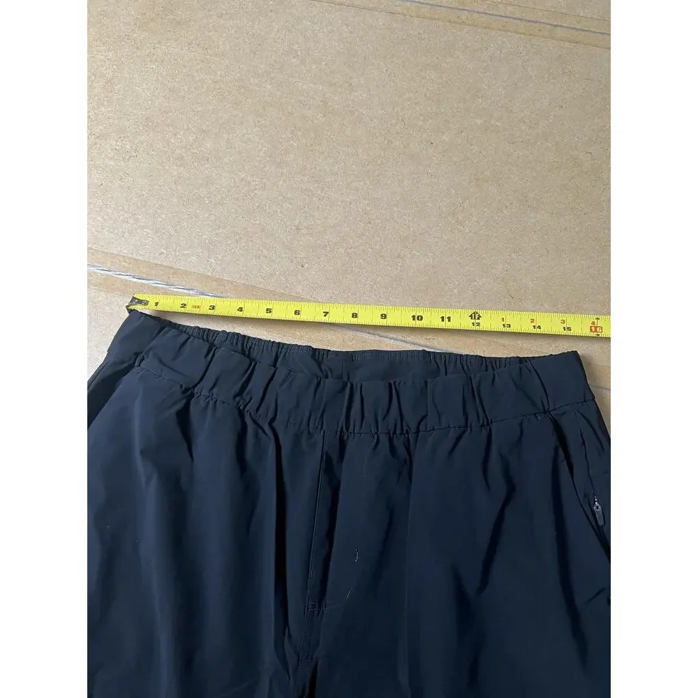 Vuori Pants Womens XL Black Jogger Pull On Elastic Waist Pockets Stretch